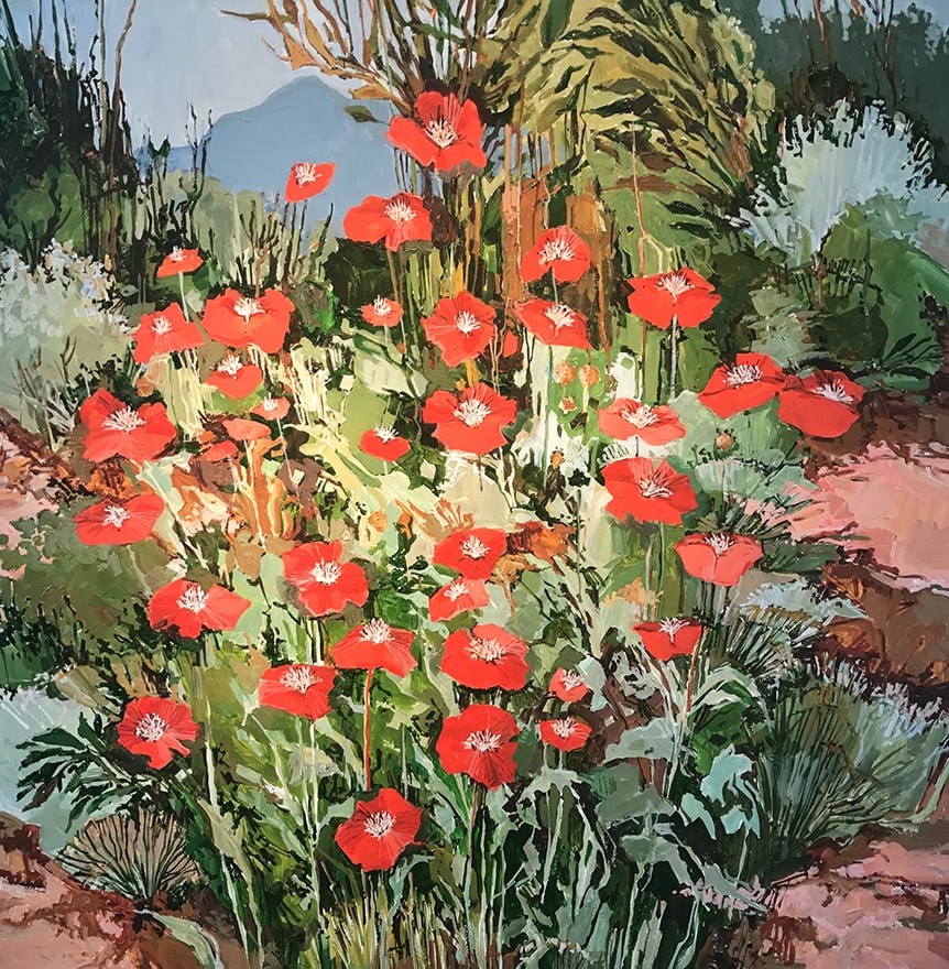 Douglas Atwill garden painting