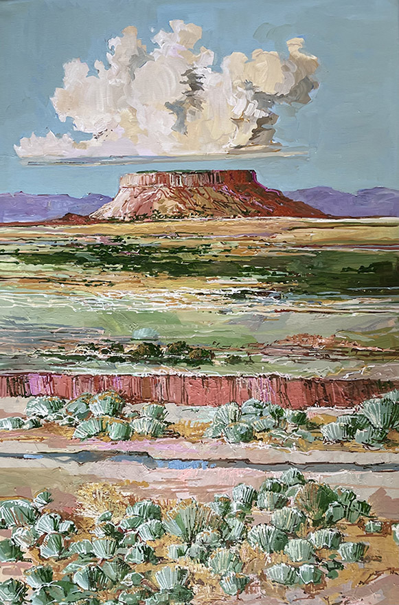 Doug Atwill New Mexico landscape painting